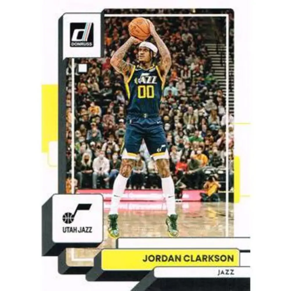 2022-23 Panini Donruss Jordan Clarkson #114 Utah Jazz